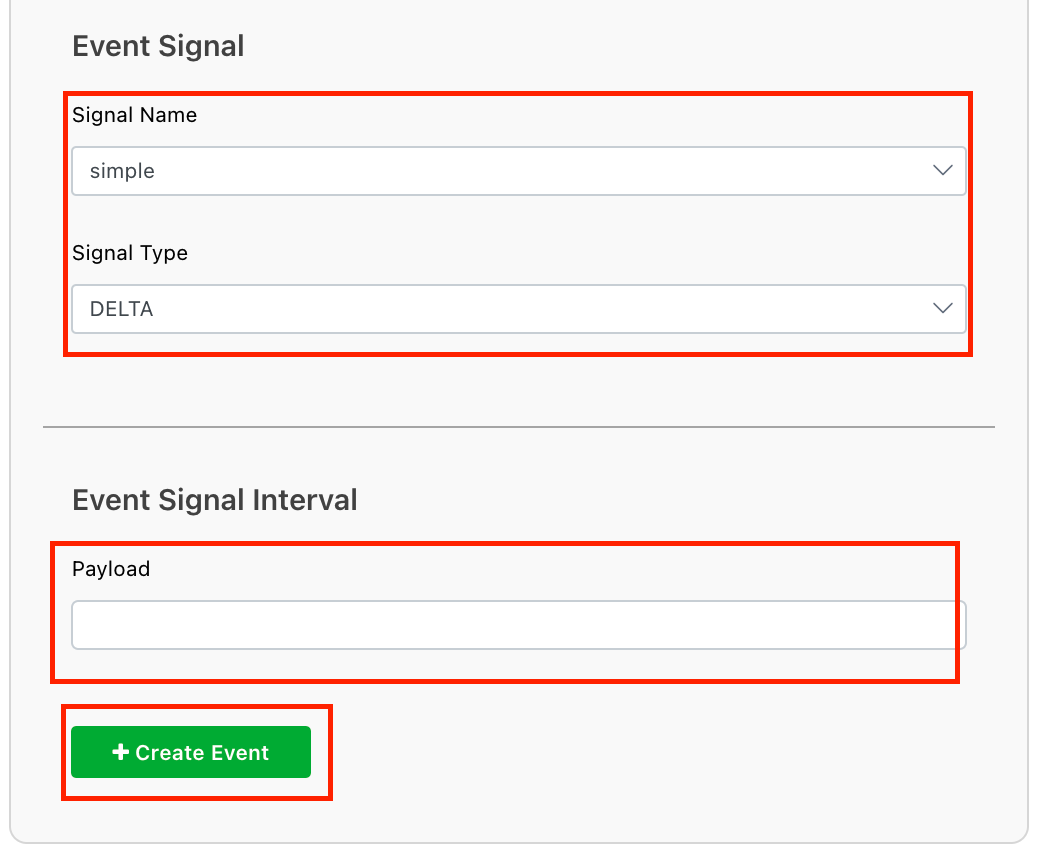 Create Event Form 2